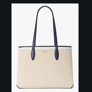 Kate Spade All Day Canvas Large Tote